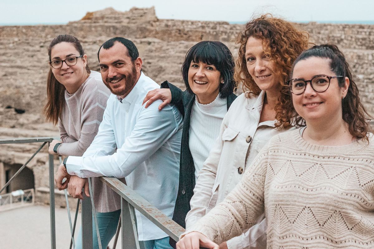 L’equip d’Auria Interiors a Tarragona